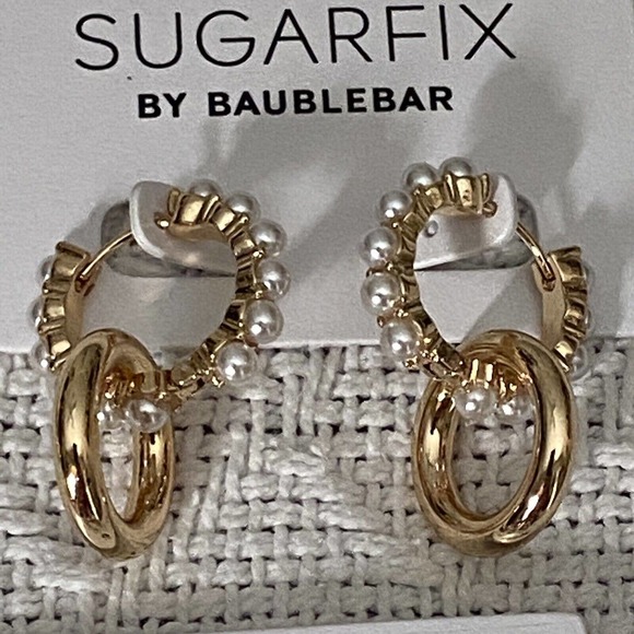 Sugarfix by BaubleBar Earrings Lot Of Four Single Hook Earrings - Picture 3 of 8